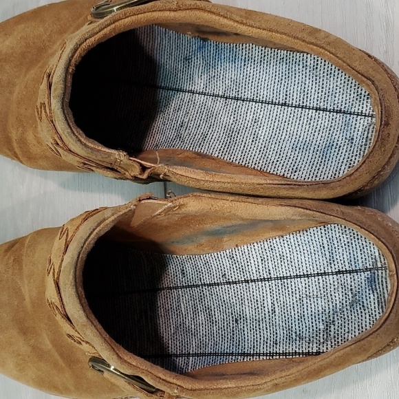 Aetrex Womens Comfort Leather Clogs shoes sz 40/9 - Picture 11 of 13